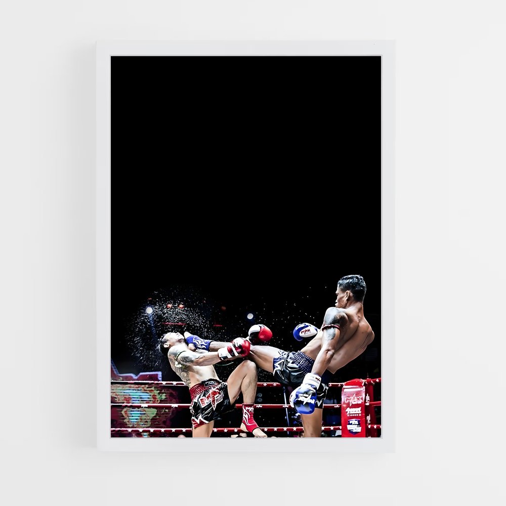 Poster Combat Suprême – affiche Muay Thai (vue 3)